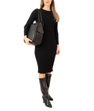 LESAC TRIO Rucsac din piele Nappa negru - Genți femei - 4