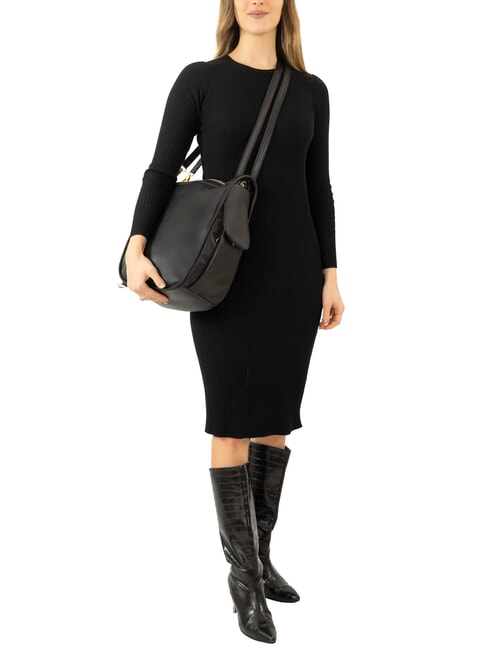 TRIO Rucsac din piele Nappa negru - Genți femei