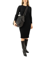 LESAC TRIO Rucsac din piele Nappa negru - Genți femei - 5