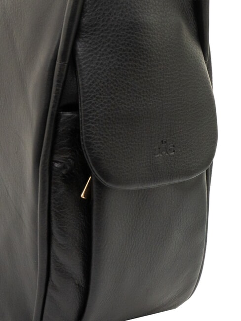 TRIO Rucsac din piele Nappa negru - Genți femei
