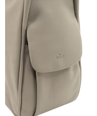 LESAC TRIO Rucsac din piele Nappa gri - Genți femei - 7