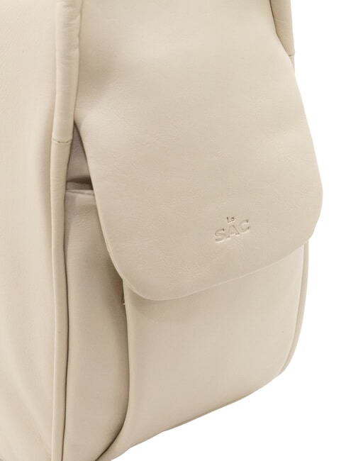 TRIO Rucsac din piele Nappa roz pudrat - Genți femei