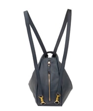 LESAC TRIO Rucsac din piele Nappa albastru - Genți femei - 2