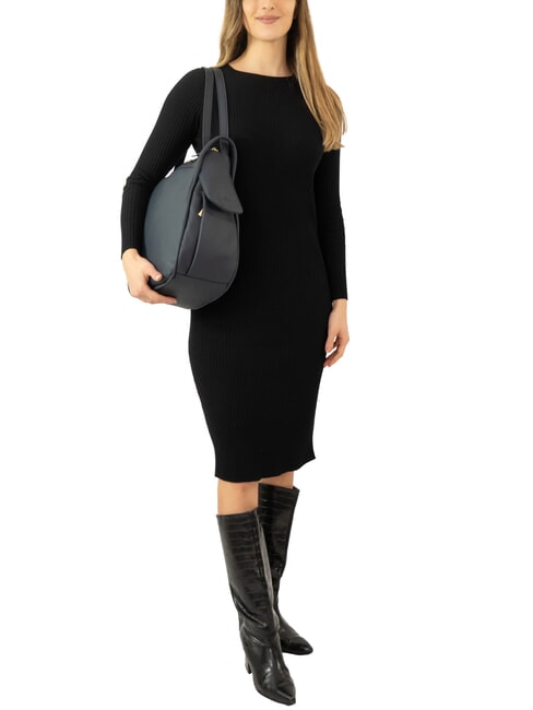 TRIO Rucsac din piele Nappa albastru - Genți femei