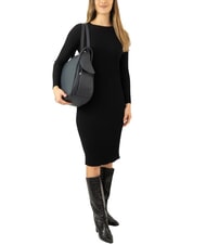 LESAC TRIO Rucsac din piele Nappa albastru - Genți femei - 4