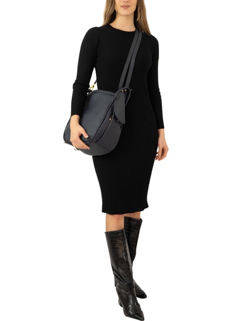 TRIO Rucsac din piele Nappa albastru - Genți femei