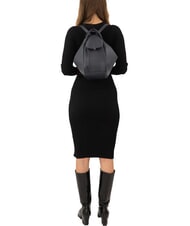 LESAC TRIO Rucsac din piele Nappa albastru - Genți femei - 6