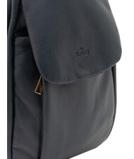 LESAC TRIO Rucsac din piele Nappa albastru - Genți femei - 7