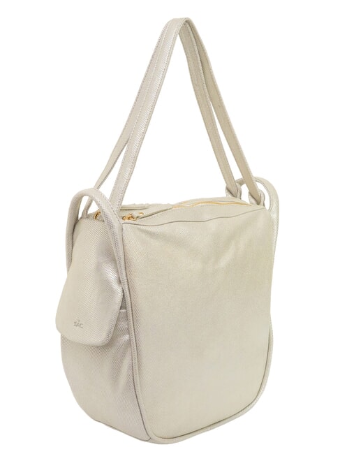 TRIO Rucsac din piele Nappa cafea25 - Genți femei