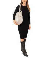 LESAC TRIO Rucsac din piele Nappa cafea25 - Genți femei - 4