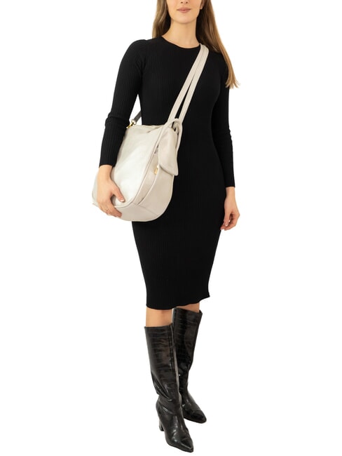 TRIO Rucsac din piele Nappa cafea25 - Genți femei