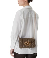 LOVE MOSCHINO EMBOSSED Geantă de umăr cu clapă noroi - Genți femei - 5