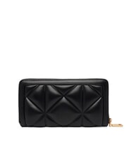 LOVE MOSCHINO EMBOSSED Portofel mare cu fermoar negru - Portofele femei - 3