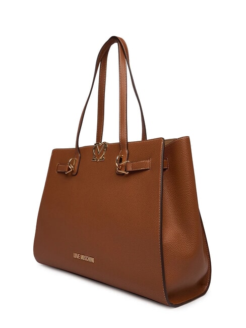 SOFT SCULPT Geantă de cumpărături de umăr PIELE - Genți femei