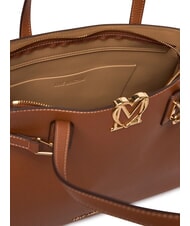 LOVE MOSCHINO SOFT SCULPT Geantă de cumpărături de umăr PIELE - Genți femei - 5