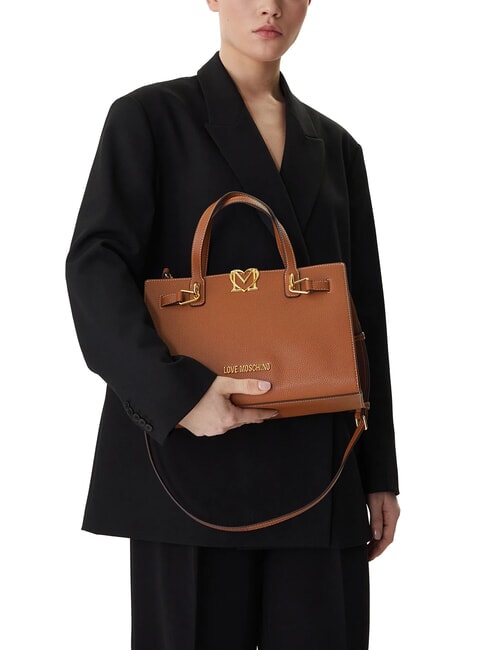 SOFT SCULPT Geantă de m&acirc;nă cu curea de umăr PIELE - Genți femei