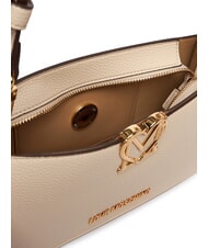 LOVE MOSCHINO SOFT SCULPT Geantă de umăr fildeş - Genți femei - 5