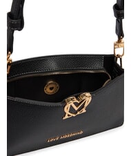 LOVE MOSCHINO SOFT SCULPT Geantă de umăr negru - Genți femei - 5