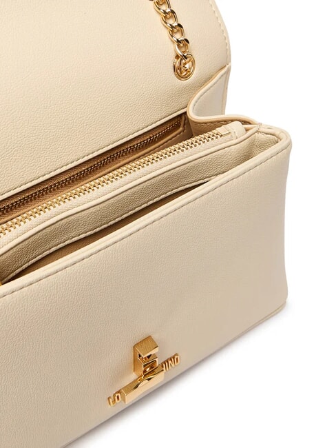 HEART TURNLOCK Geantă de umăr convertibilă fildeş - Genți femei