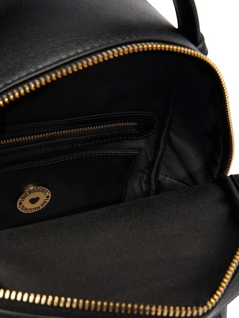 HEART TURNLOCK Rucsac cu buzunar negru - Genți femei