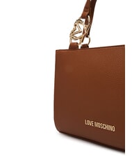 LOVE MOSCHINO JEWEL Geantă tip servietă cu curea de umăr PIELE - Genți femei - 3