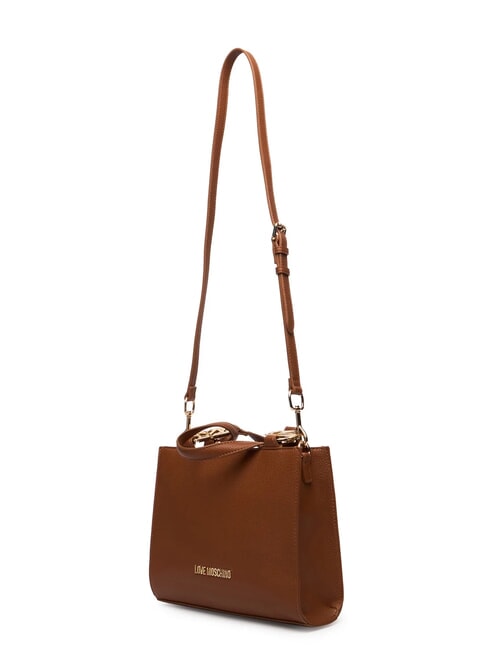 JEWEL Geantă tip servietă cu curea de umăr PIELE - Genți femei