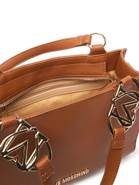 JEWEL Geantă tip servietă cu curea de umăr PIELE - Genți femei