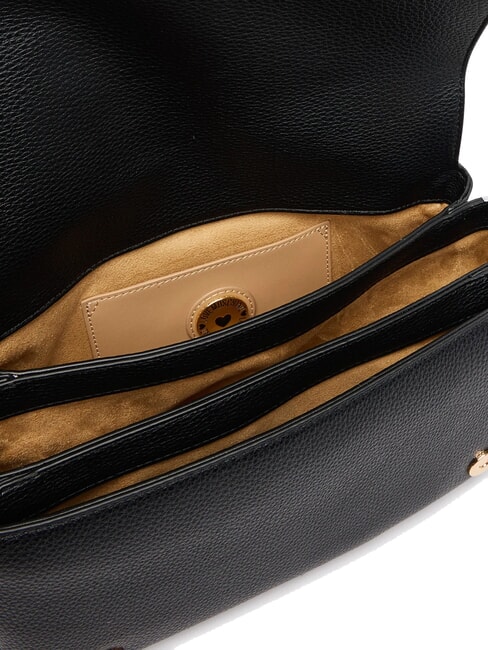 JEWEL Geantă de umăr cu clapă negru - Genți femei