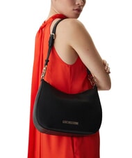 LOVE MOSCHINO JEWEL Geantă de umăr negru - Genți femei - 5