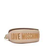 LOVE MOSCHINO GIANT Geantă de umăr cu clapă fildeş - Genți femei - 5