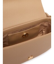 LOVE MOSCHINO GIANT Geantă de umăr cu clapă bej - Genți femei - 6