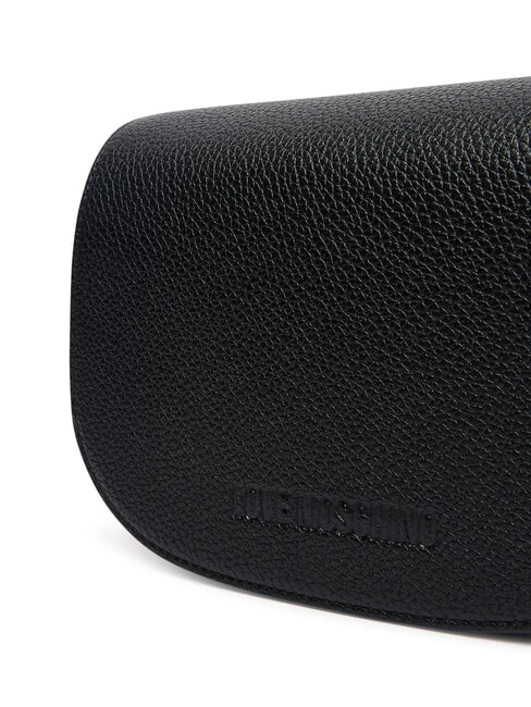 GIANT Geantă de umăr cu clapă negru - Genți femei