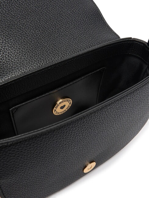 GIANT Geantă de umăr cu clapă negru - Genți femei