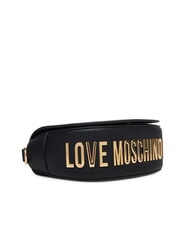 LOVE MOSCHINO GIANT Geantă de umăr cu clapă negru - Genți femei - 7
