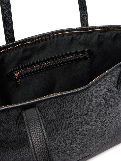 GIANT Geantă de cumpărături de umăr negru - Genți femei