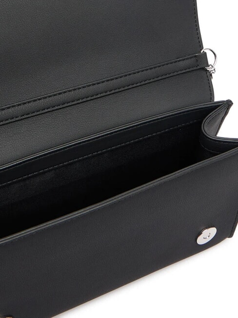 SMART DAILY Geantă de umăr cu lanț lac negru - Genți femei