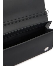 LOVE MOSCHINO SMART DAILY Geantă de umăr cu lanț lac negru - Genți femei - 6