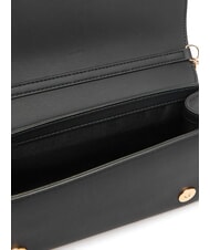 LOVE MOSCHINO SMART DAILY Geantă de umăr cu lanț negru - Genți femei - 6