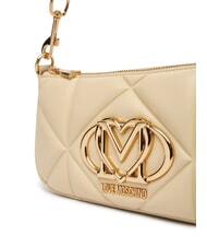 LOVE MOSCHINO EMBOSSED Geantă mică de umăr unt - Genți femei - 3
