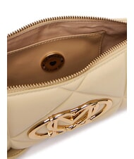 LOVE MOSCHINO EMBOSSED Geantă mică de umăr unt - Genți femei - 6