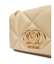 LOVE MOSCHINO EMBOSSED Geantă de umăr convertibilă unt - Genți femei - 4