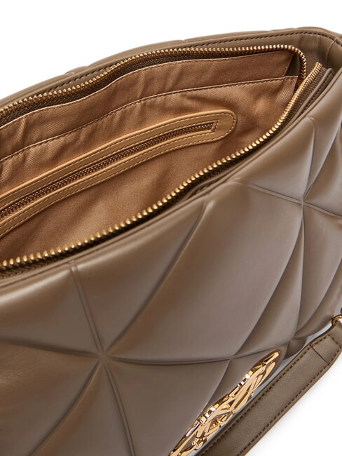 EMBOSSED Geantă de umăr cu m&acirc;nere din lanț noroi - Genți femei