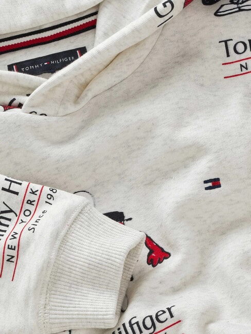 TH KIDS Hanorac cu gluga erica albă ca zăpada - Hanorac pentru bebeluși