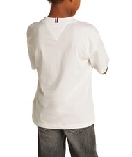 TOMMY HILFIGER TH KIDS Tricou cu m&acirc;necă scurtă, croială lejeră alb - Tricou copil - 2