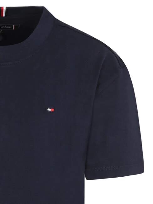 TH KIDS Tricou cu m&acirc;necă scurtă, croială lejeră bleumarin noapte &icirc;ntunecată - Tricou copil