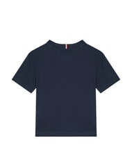 TOMMY HILFIGER TH KIDS Tricou cu m&acirc;necă scurtă și broderie cu steag bleumarin noapte &icirc;ntunecată - Tricou copil - 2