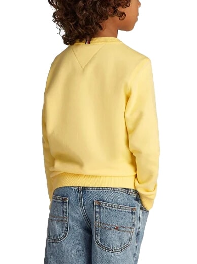 TH KIDS Hanorac cu guler rotund și imprimeu lemongrass - Hanorac pentru bebeluși