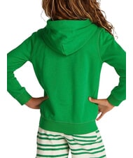 TOMMY HILFIGER TH KIDS Hanorac cu fermoar complet pentru copii verde radiant - Hanorac pentru bebeluși - 2