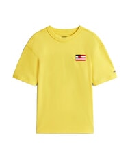 TOMMY HILFIGER TH KIDS Tricou cu m&acirc;necă scurtă și steag fructul carambolei galbene - Tricou copil - 5