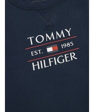 TOMMY HILFIGER TH KIDS Hanorac cu guler rotund și imprimeu bleumarin noapte &icirc;ntunecată - Hanorac pentru bebeluși - 3